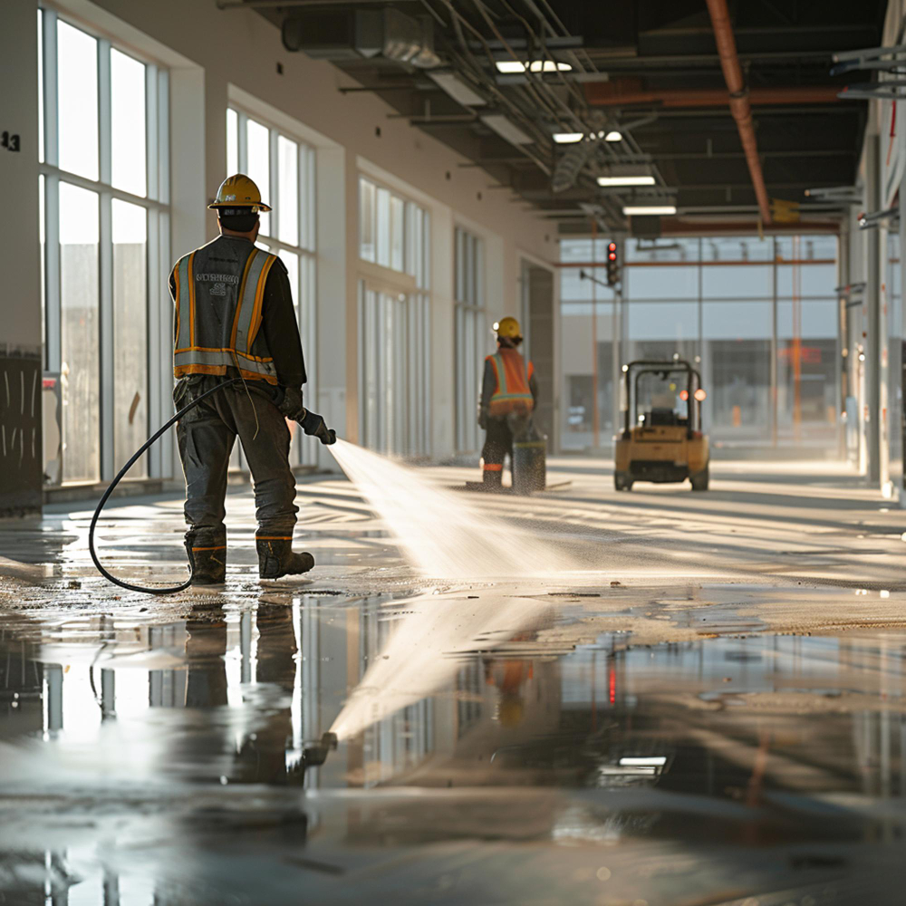 Hallenreinigung